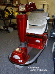 Chauffeur motorized cart