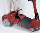Electric Scooter Disassembly - Pull The T-Handle