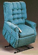 A power Lift/Recline chair for the price conscious customer. The Reliance 1200 features superb style at an exceptionally low price, without sacrificing quality.Two year warranty. Colors available--Brown, Blue, Mauve, Brown vinyl. Arm & headcovers available as an option at time of order. 2 year warranty only!