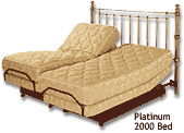 platinum 2000 electric adjustable bed BY L&P