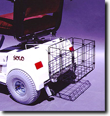 Electric Scooter Rear Basket Attachment