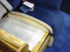 massage recliner heat