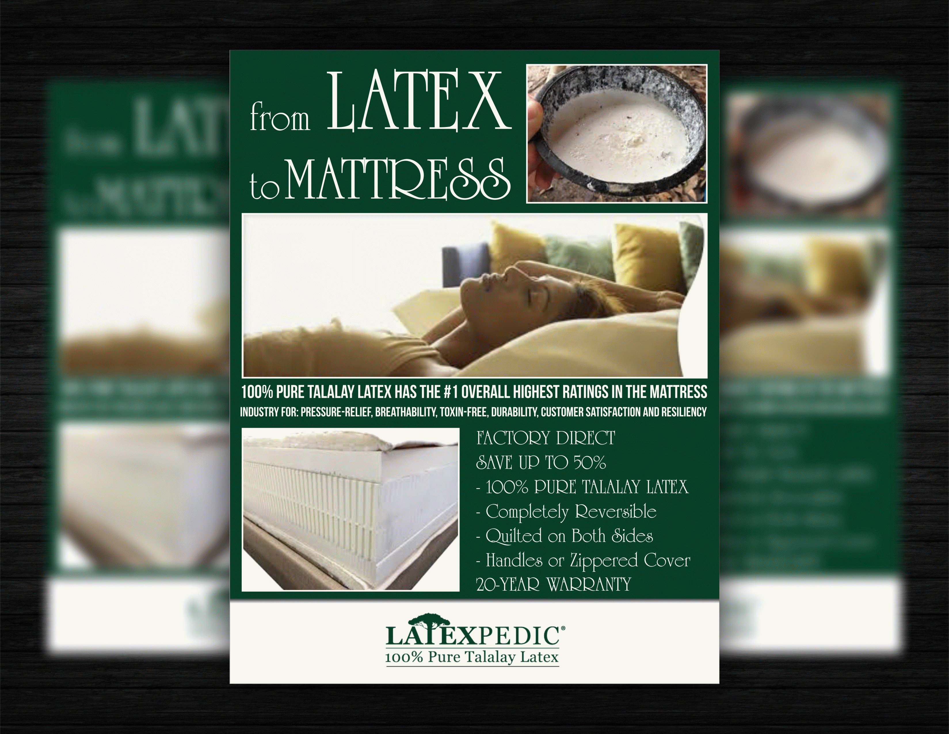 Mesa latex mattresses are natural and organic adjustable beds