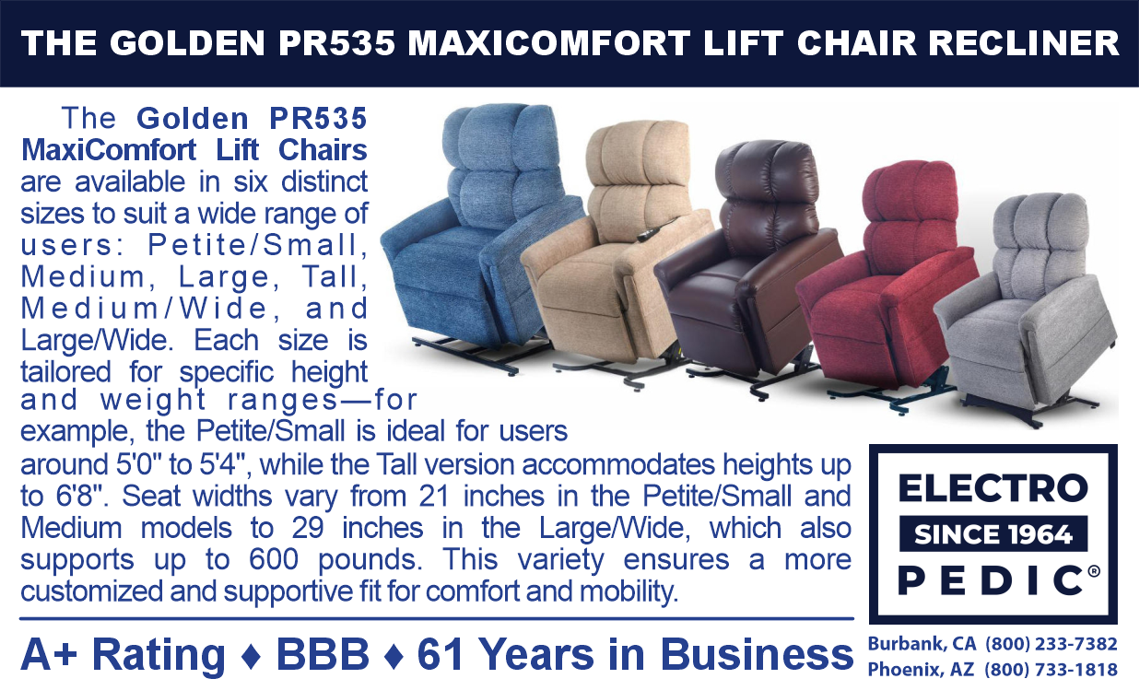 Phoenix Golden PR510 PR535 MaxiComfort lift chair&nbsp;recliner