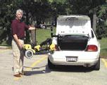 Offset Space Saver ca Scooter Lift for car